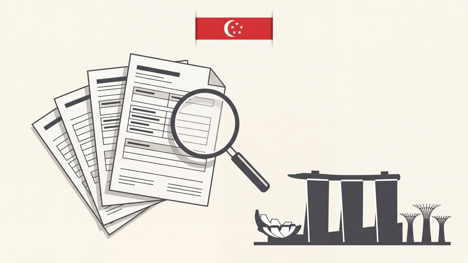 Singapore company registry guide cover